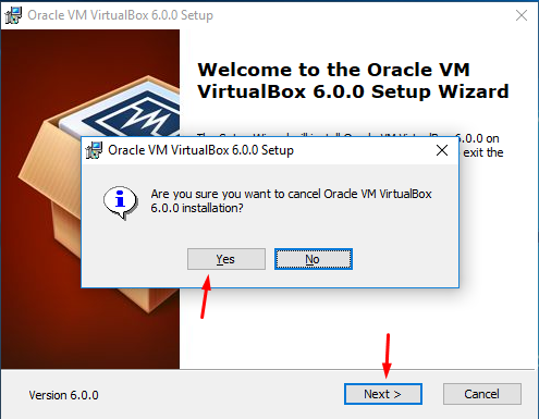 oracle vm virtualbox installer