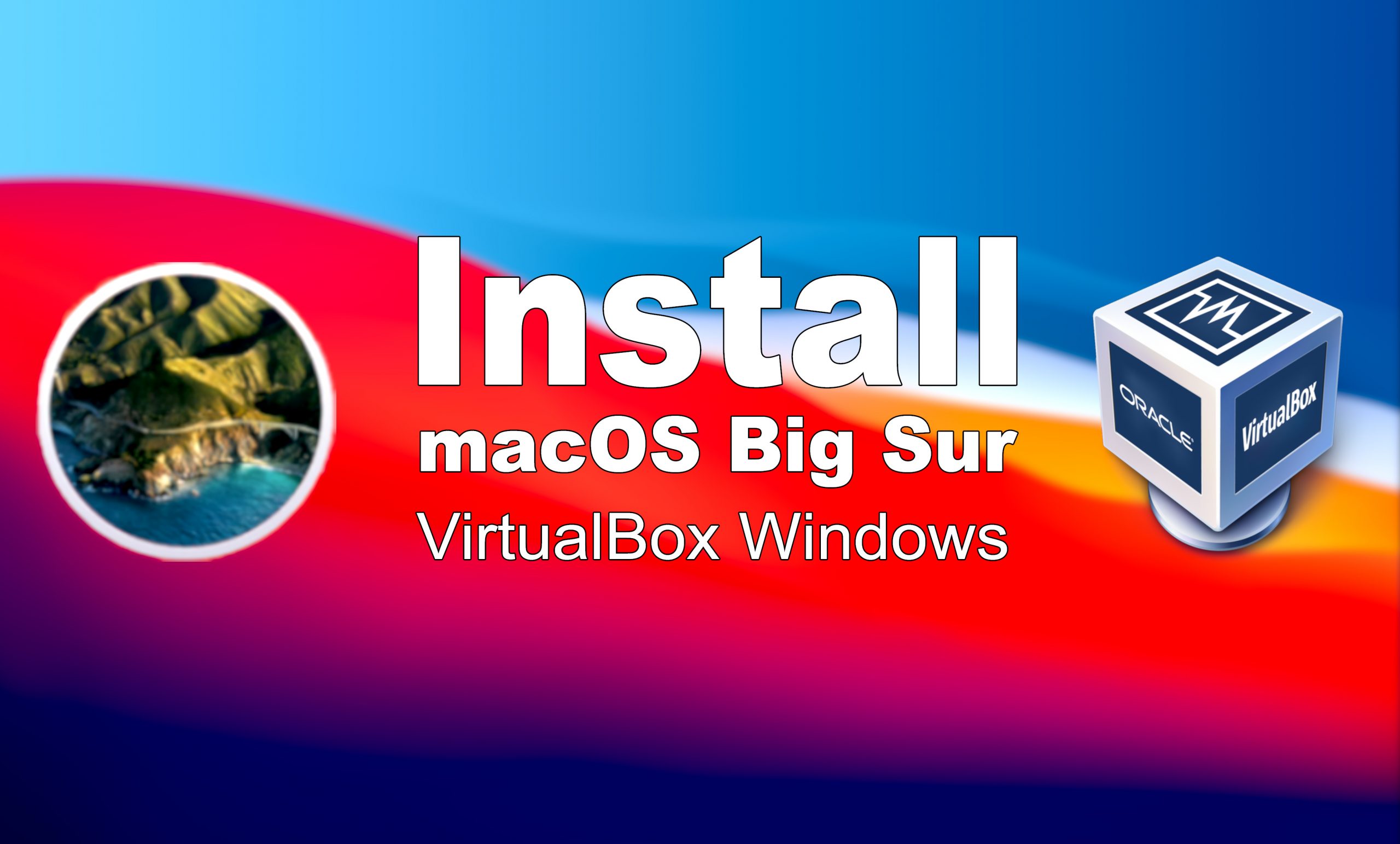 macos big sur virtualbox download